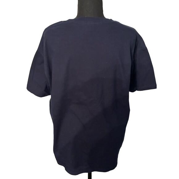Cabo San Lucas Mexico Large Black 100% Cotton T Shirt with Seahorse - Picture 3 of 4
